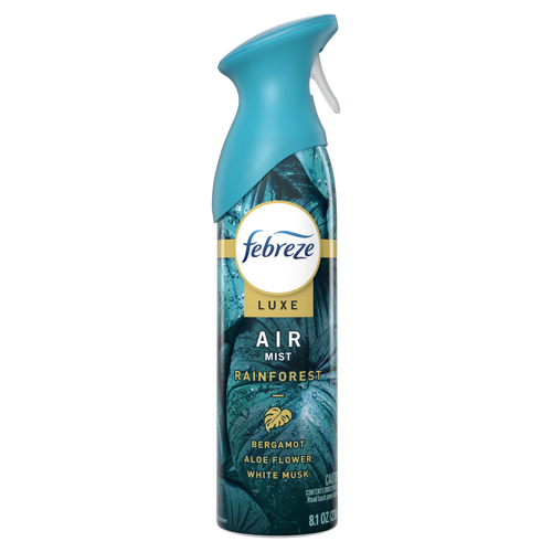 Febreze Air Mist Luxe Freshener Spray, Rainforest Scent - 8.1 Ounce Image 1 of 2