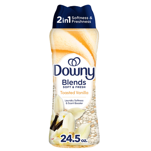Downy Blends Scent Beads, Toasted Vanilla - 24.5 Ounce