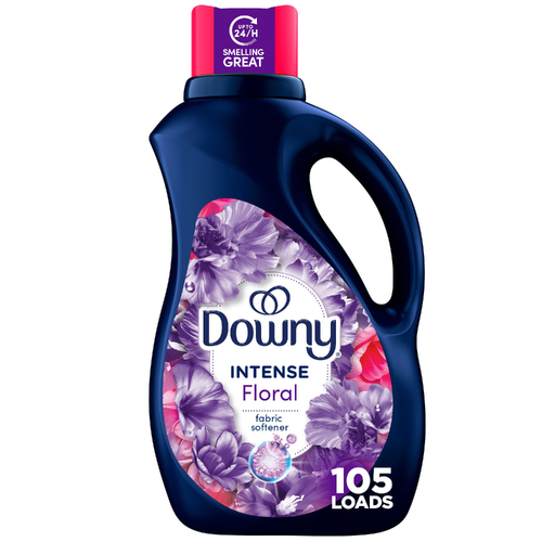 Downy Intense Fabric Softener, Floral Scent - 77 Ounce