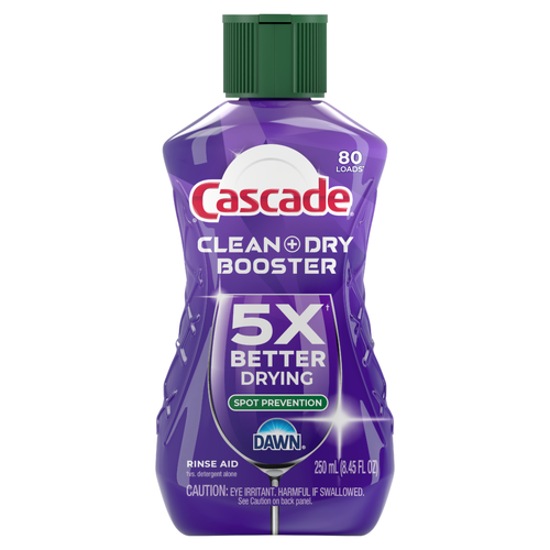 Cascade Rinse Aid Clean & Dry Booster - 8.45 Ounce Image 1 of 2