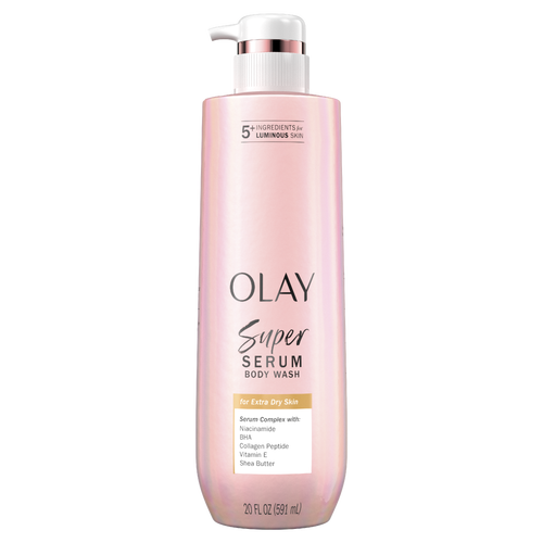Olay Super Serum Body Wash For Extra Dry Skin - 20 Ounce Image 1 of 2