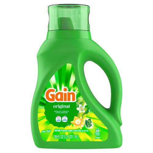 Gain Liquid Laundry Detergent, Original Scent, , 29 Loads - 39 Ounce Image 1 of 2
