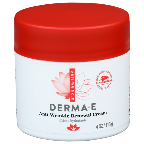 Derma-E Anti-Wrinkle Renewal Cream - 4 Ounce