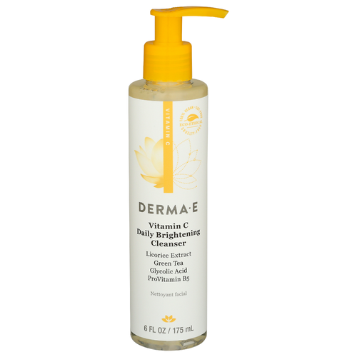 Derma-E Vitamin c Daily Brightening Cleanser Evenly Radiant - 6 Fluid Ounce