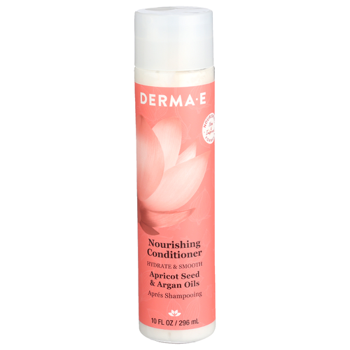 Derma-E Nourishing Conditioner Hydrate & Smooth Apricot Seed & Argan Oil - 10 Fluid Ounce - 1 Count