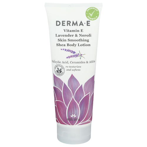 Derma-E Lavender & Neroli Skin Smoothing Shea Body Lotion - 8 Ounce