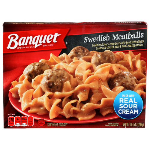 Banquet Swedish Meatballs - 10.45 Ounce