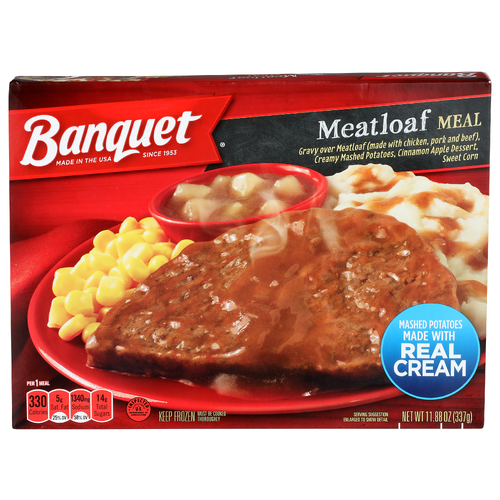 Banquet Meatloaf Meal - 11.88 Ounce