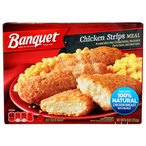 Banquet Chicken Strips Meal - 8.9 Ounce