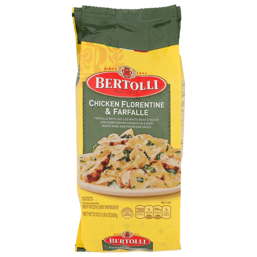 Bertolli Chicken Florentine & Farfalle - 22 Ounce