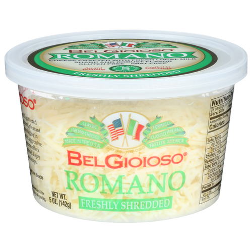 Belgioioso Romano Freshly Shredded - 5 Ounce