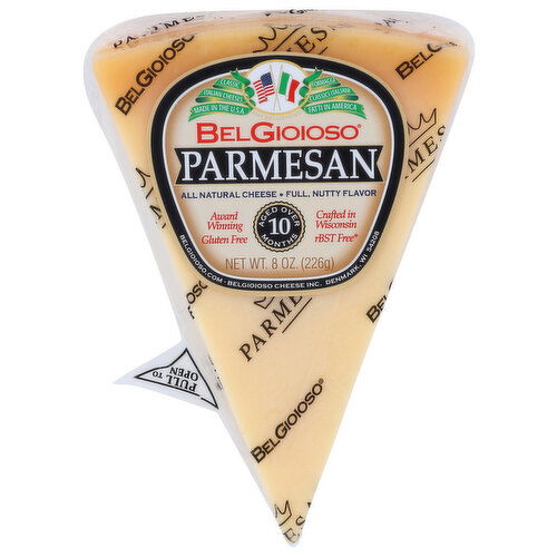 BELGIOIOSO Cheese Parmesan Wedge - 8 Ounce