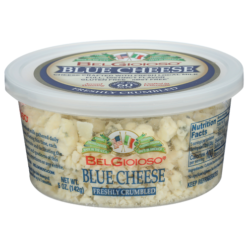 BELGIOIOSO Blue Cheese Crumbled Cup - 5 Ounce
