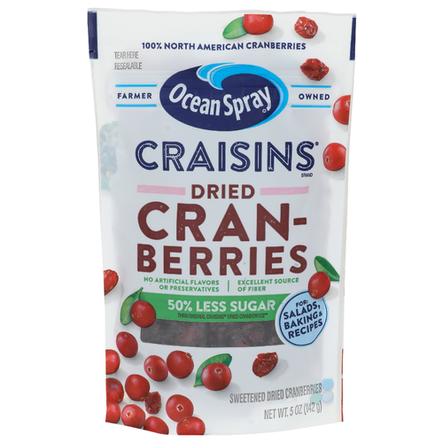 Ocean Spray Craisins Brand Dried Cranberries - 5 Ounce