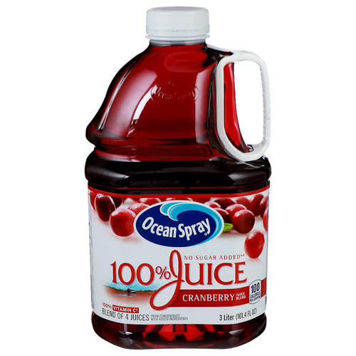 Ocean Spray Cranberry 100% Juice Blend - 3 Liter