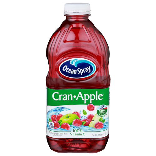 Ocean Spray Cranberry Apple Juice Drink Cranapple - 64 Fluid Ounce