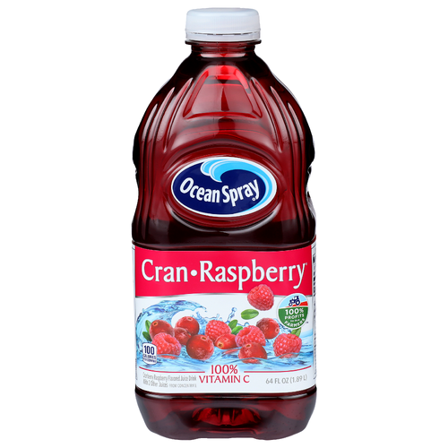 Ocean Spray Cran•raspberry Cranberry Raspberry Flavored Juice Drink Cranraspberry - 64 Fluid Ounce