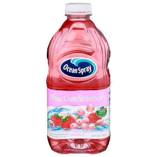 Ocean Spray White Cran•strawberry Juice Drink Cranstrawberry - 64 Fluid Ounce