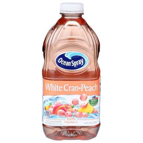 Ocean Spray White Cran•peach Juice Drink Cranpeach - 64 Fluid Ounce