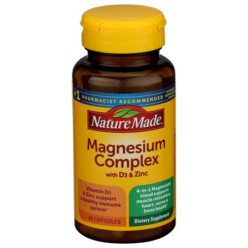 Nature Made Magnesium Complex - 60 Count