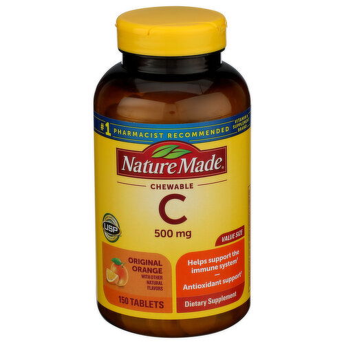 Nature Made Vitamin C Chewable Value Size - 150 Count