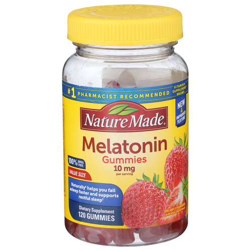 Nature Made Dreamy Strawberry Melatonin Gummies - 120 Count