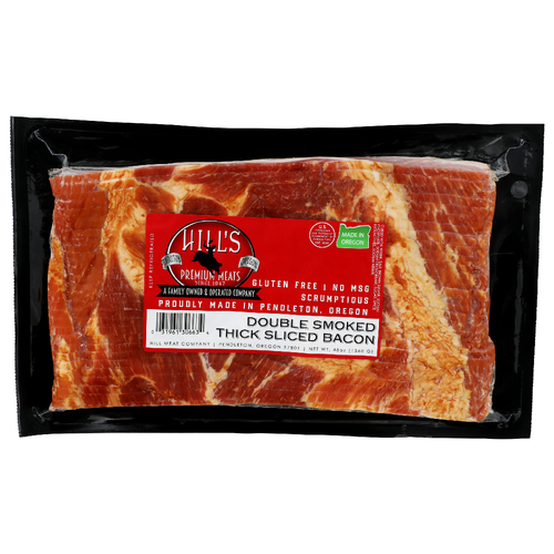 Hill's Premium Meats Double Smoked Thick Sliced Bacon - 48 Ounce Image 1 of 4