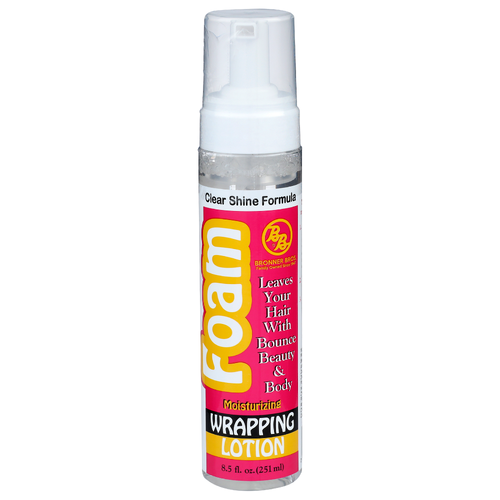 Bronner Bros. Broner Foam Moisturizing Wrapping Lotion - 8.5 Fluid Ounce