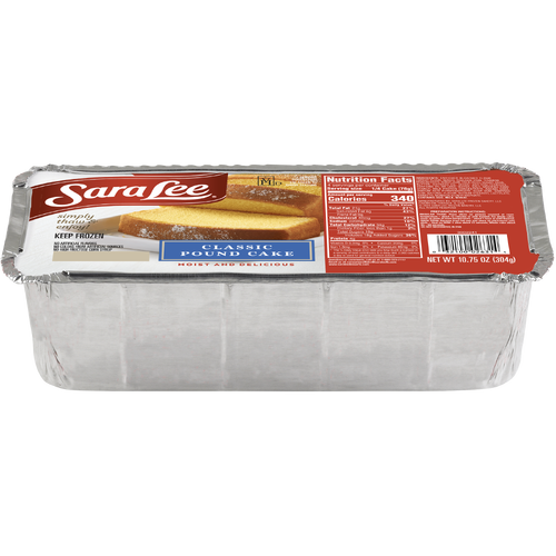 Sara Lee Pound Cake Regular Classic - 10.75 Ounce Image 1 of 3