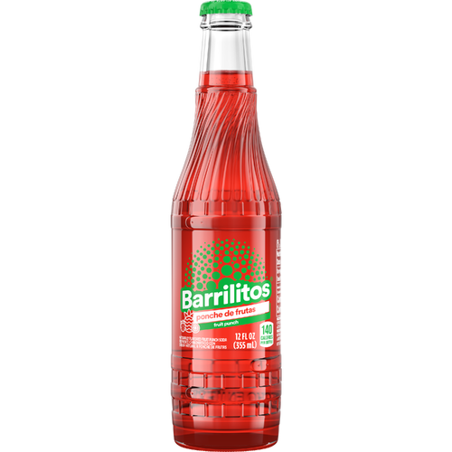 Barrilitos Fruit Punch Soda Glass Bottle - 12 Fluid Ounce Image 1 of 2