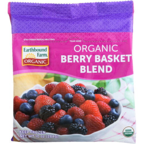 Earthbound Farm Frozen Organic Fruit Berry Basket Blend - 10 Ounce