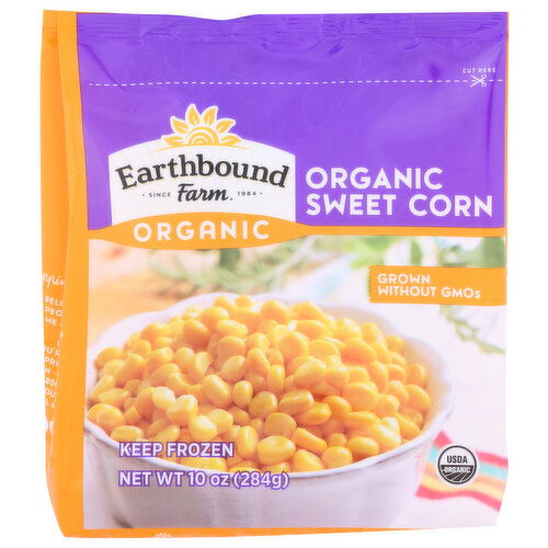Earthbound Farm Frozen Organic Vegetables Sweet Corn - 10 Ounce