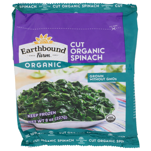 Earthbound Farm Cut Organic Spinach - 8 Ounce