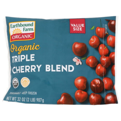 Earthbound Farm Frozen Organic Triple Cherry Blend Value Size - 32 Ounce Image 1 of 2