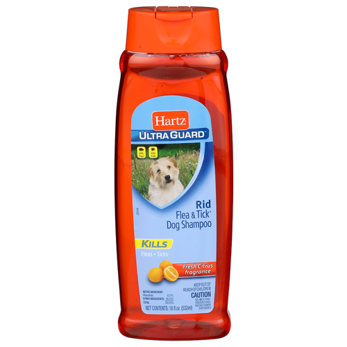 Hartz Ultra Guard Fresh Citrus Fragrance Dog Shampoo - 18 Fluid Ounce