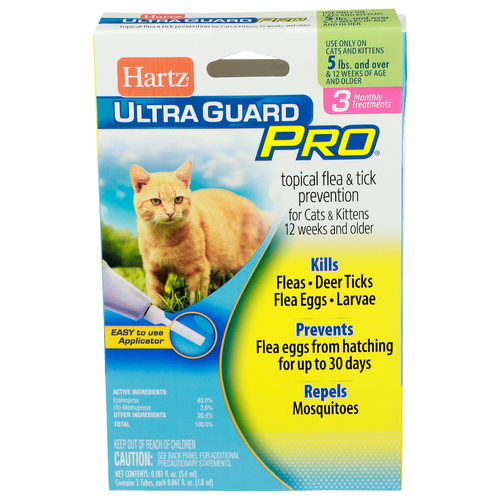 Hartz Topical Flea & Tick Prevention - 0.06 Fluid Ounce - 3 Count