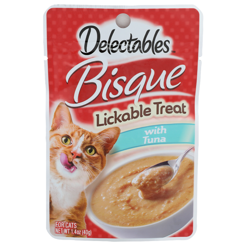 Delectables Bisque With Tuna Lickable Treat - 1.4 Ounce