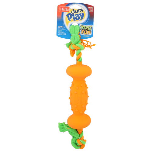 Hartz Dura Play Tug Of Fun Dumbbell - 1 Each