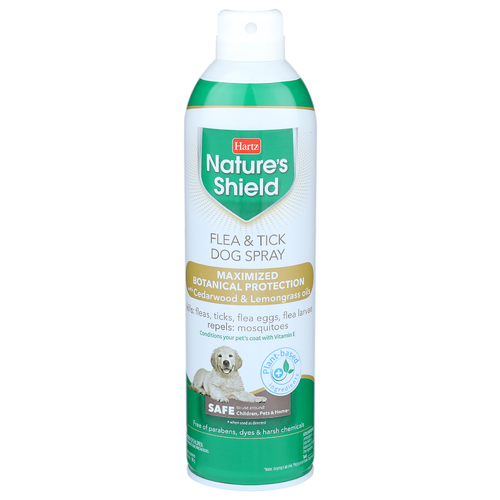 Hartz Nature's Shield Flea & Tick Dog Spray - 14 Ounce