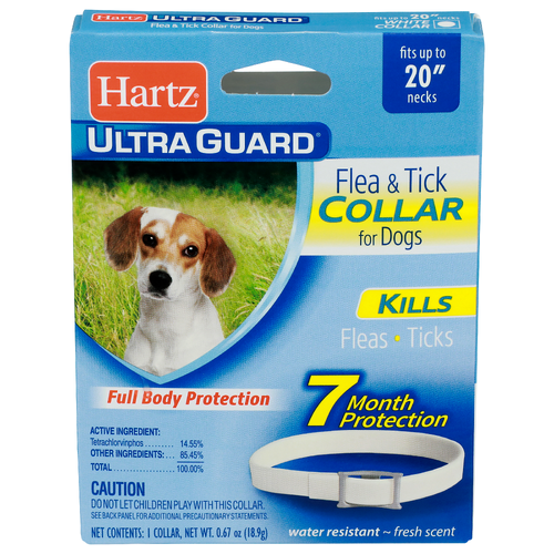 Hartz Ultra Guard Fresh Scent Flea & Tick Collar For Dogs - 0.67 Ounce - 1 Count