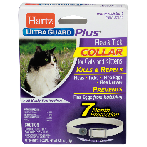 Hartz Ultra Guard Plus Fresh Scent Flea & Tick Collar - 0.41 Ounce - 1 Count