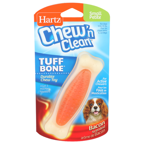 Hartz Chew'n Clean Bacon Scented Tuff Bone - 1 Each