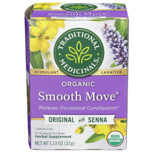Traditional Medicinals Bagged Tea Smooth Move - 0.071 Ounce - 16 Count