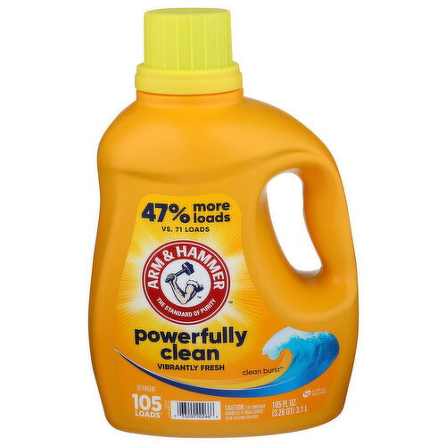 Church & Dwight Company, Inc. Ah Lqd Ldry Clean Burst - 105 Fluid Ounce
