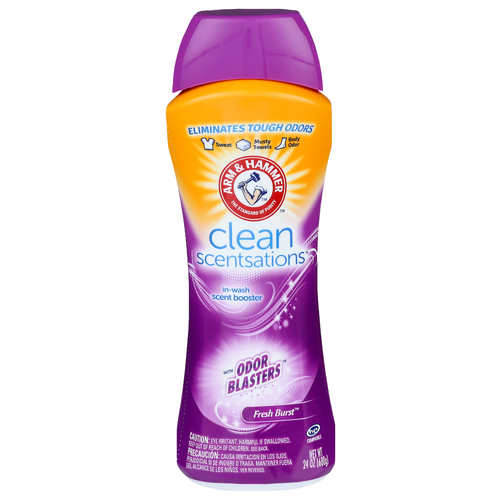 Arm & Hammer Clean Scentsations Fresh Burst In-Wash Scent Booster - 24 Ounce