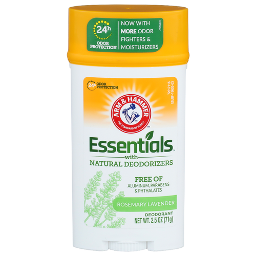 Arm & Hammer Essentials Rosemary Lavender Deodorant - 2.5 Ounce