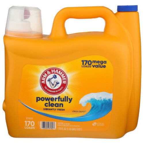 Arm & Hammer Ah Liq Cln Brst Dual He Det - 170 Fluid Ounce