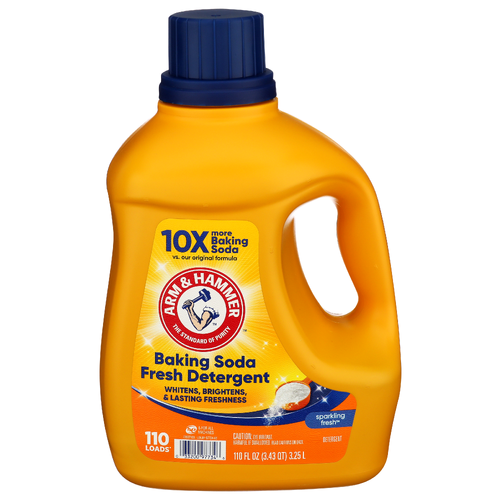 ARM & HAMMER Liquid Laundry Detergent Baking Soda Fresh - 110 Fluid Ounce Image 1 of 3