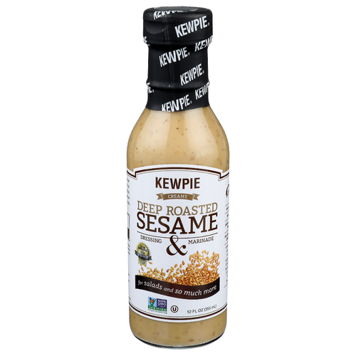 Kewpie Deep Roasted Seasame Creamy Dressing & Marinade - 12 Fluid Ounce