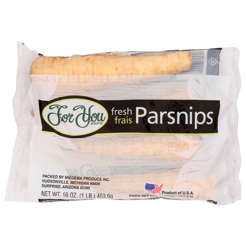 For You Brand Fresh Parsnips - 16 Ounce